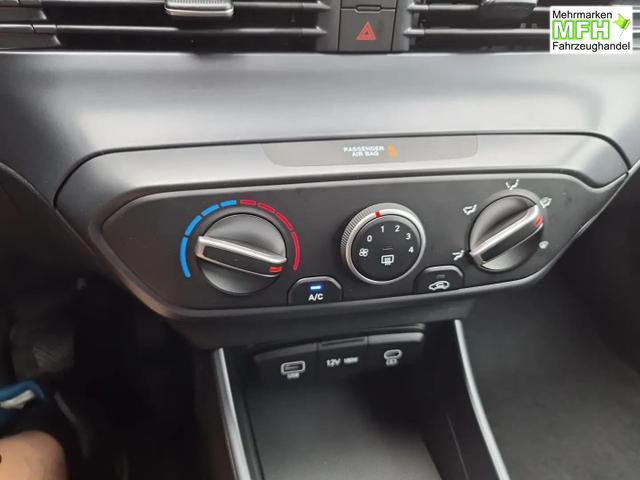 Hyundai i20 1.0 T-GDI 90PS 5-t&uuml;rig Sitzheizung Lenkradheizung R&uuml;ckf.Kamera PDC Klima Apple CarPlay Android Auto Tempomat Touchscreen 