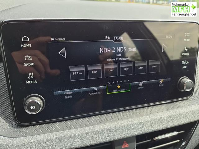 Skoda Kamiq 1.0 TSI 115PS DSG Selection R&uuml;ckf.Kamera PDC v+h Sitzheizung Klimaautomatik Skoda-Radio Apple CarPlay + Android Auto Tempomat Garantieverl&auml;ngerung 16"LM 
