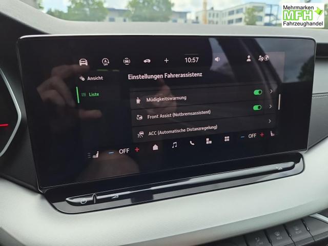 Skoda Octavia Combi 1.5 TSI 150PS m-HEV DSG Selection AHK Klimaautomatik ACC PDC v+h R&uuml;ckf.Kamera Sitzheizung TWA Apple CarPlay Android Auto 16"LM 
