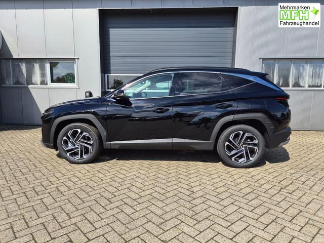 Hyundai TUCSON Trend 1.6 T-GDI 288PS Automatik PHEV Krell-Sound Teill-Leder elektr. Heckklappe ACC Klimaautomatik Sitzheizung Lenkrandheizung Navi PDC v+h R&uuml;ckf.Kamera Apple CarPlay + Android Auto 2xKeyless 19-LM 