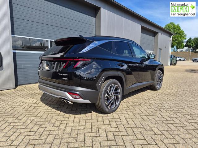 Hyundai TUCSON Trend 1.6 T-GDI 288PS Automatik PHEV Krell-Sound Teill-Leder elektr. Heckklappe ACC Klimaautomatik Sitzheizung Lenkrandheizung Navi PDC v+h R&uuml;ckf.Kamera Apple CarPlay + Android Auto 2xKeyless 19-LM 
