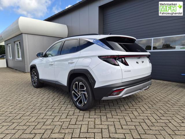 Hyundai TUCSON Trend 1.6 T-GDI 288PS Automatik PHEV Krell-Sound Teill-Leder elektr. Heckklappe ACC Klimaautomatik Sitzheizung Lenkrandheizung Navi PDC v+h R&uuml;ckf.Kamera Apple CarPlay + Android Auto 2xKeyless 19-LM 