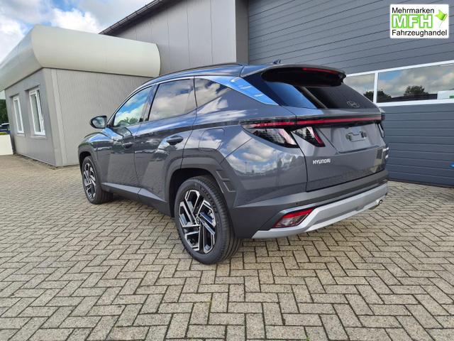 Hyundai TUCSON Trend 1.6 T-GDI 288PS Automatik PHEV Krell-Sound Teill-Leder elektr. Heckklappe ACC Klimaautomatik Sitzheizung Lenkrandheizung Navi PDC v+h R&uuml;ckf.Kamera Apple CarPlay + Android Auto 2xKeyless 19-LM 