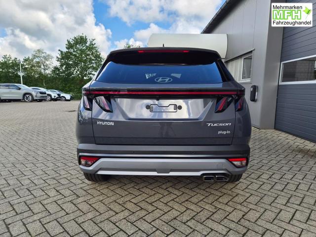 Hyundai TUCSON Trend 1.6 T-GDI 288PS Automatik PHEV Krell-Sound Teill-Leder elektr. Heckklappe ACC Klimaautomatik Sitzheizung Lenkrandheizung Navi PDC v+h R&uuml;ckf.Kamera Apple CarPlay + Android Auto 2xKeyless 19-LM 