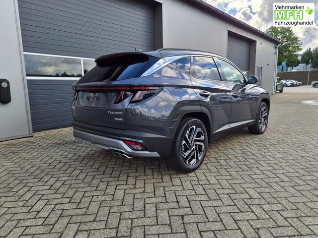 Hyundai TUCSON Trend 1.6 T-GDI 288PS Automatik PHEV Krell-Sound Teill-Leder elektr. Heckklappe ACC Klimaautomatik Sitzheizung Lenkrandheizung Navi PDC v+h R&uuml;ckf.Kamera Apple CarPlay + Android Auto 2xKeyless 19-LM 