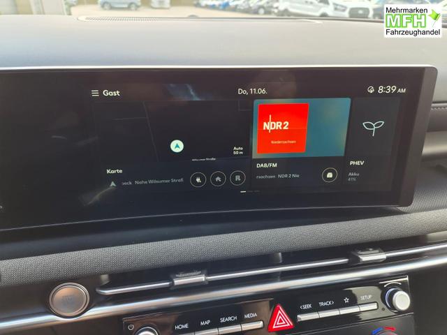 Hyundai TUCSON Trend 1.6 T-GDI 288PS Automatik PHEV Krell-Sound Teill-Leder elektr. Heckklappe ACC Klimaautomatik Sitzheizung Lenkrandheizung Navi PDC v+h R&uuml;ckf.Kamera Apple CarPlay + Android Auto 2xKeyless 19-LM 