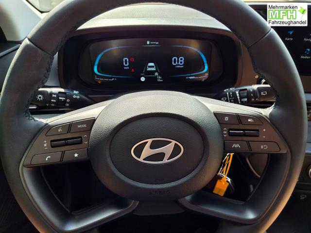 Hyundai i20 1.0 T-GDI 90PS 5-t&uuml;rig Sitzheizung Lenkradheizung R&uuml;ckf.Kamera PDC Klima Apple CarPlay Android Auto Tempomat Touchscreen 