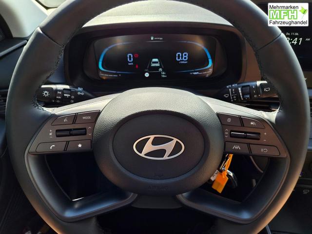 Hyundai i20 1.0 T-GDI 90PS 5-t&uuml;rig Sitzheizung Lenkradheizung R&uuml;ckf.Kamera PDC Klima Apple CarPlay Android Auto Tempomat Touchscreen 