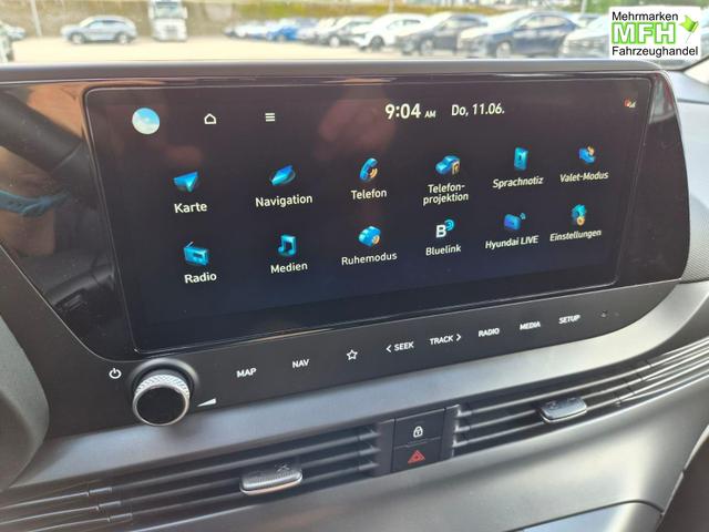 Hyundai i20 1.0 T-GDI 90PS 5-t&uuml;rig Sitzheizung Lenkradheizung R&uuml;ckf.Kamera PDC Klima Apple CarPlay Android Auto Tempomat Touchscreen 