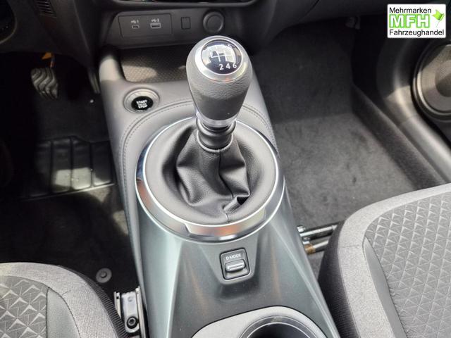 Nissan Juke 1.0 DIG-T 114PS N-Connecta Sitzheizung Lenkradheizung Teil-Leder Klimaautomatik PDC v+h R&uuml;ckf.Kamera Bluetooth Touchscreen Apple CarPlay Android Auto 17"LM 