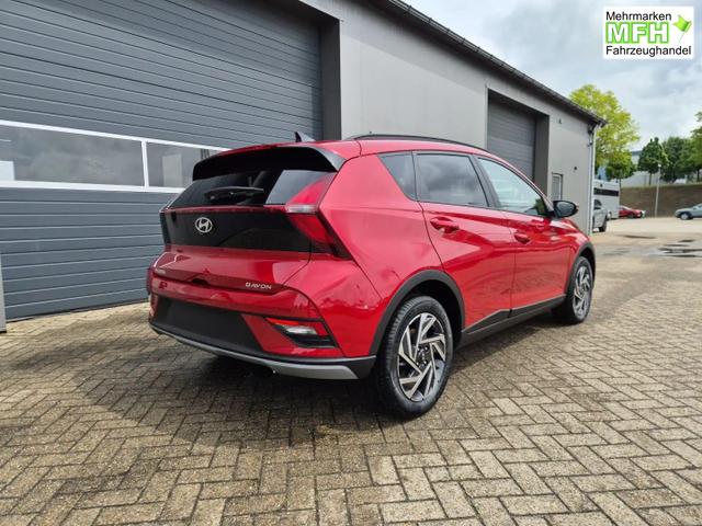 Hyundai BAYON Trend 1.0 T-GDI 90PS Klimaautomatik R&uuml;ckf.Kamera Parksensoren Sitzheizung Lenkradheizung Bluetooth Touchscreen Tempomat Apple CarPlay + Android Auto 16"LM 