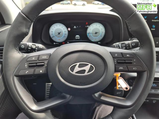 Hyundai BAYON Trend 1.0 T-GDI 90PS Klimaautomatik R&uuml;ckf.Kamera Parksensoren Sitzheizung Lenkradheizung Bluetooth Touchscreen Tempomat Apple CarPlay + Android Auto 16"LM 