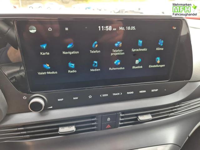 Hyundai BAYON Trend 1.0 T-GDI 90PS Klimaautomatik R&uuml;ckf.Kamera Parksensoren Sitzheizung Lenkradheizung Bluetooth Touchscreen Tempomat Apple CarPlay + Android Auto 16"LM 