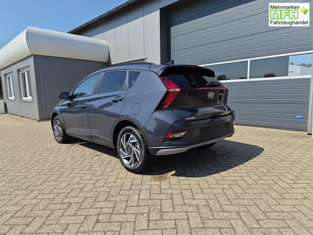 Hyundai BAYON Trend 1.0 T-GDI 90PS Automatik Klimaautomatik R&uuml;ckf.Kamera Parksensoren Sitzheizung Lenkradheizung Bluetooth Touchscreen Tempomat Apple CarPlay + Android Auto 16"LM 