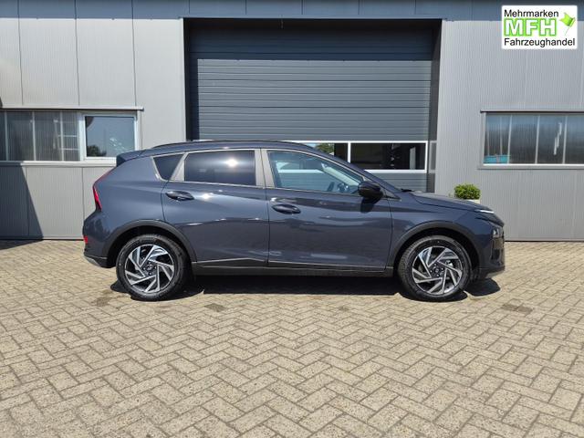 Hyundai BAYON Trend 1.0 T-GDI 90PS Automatik Klimaautomatik R&uuml;ckf.Kamera Parksensoren Sitzheizung Lenkradheizung Bluetooth Touchscreen Tempomat Apple CarPlay + Android Auto 16"LM 