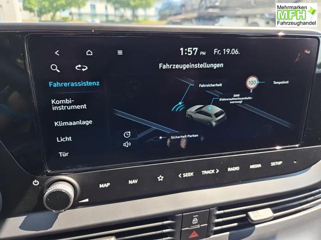 Hyundai BAYON Trend 1.0 T-GDI 90PS Automatik Klimaautomatik R&uuml;ckf.Kamera Parksensoren Sitzheizung Lenkradheizung Bluetooth Touchscreen Tempomat Apple CarPlay + Android Auto 16"LM 