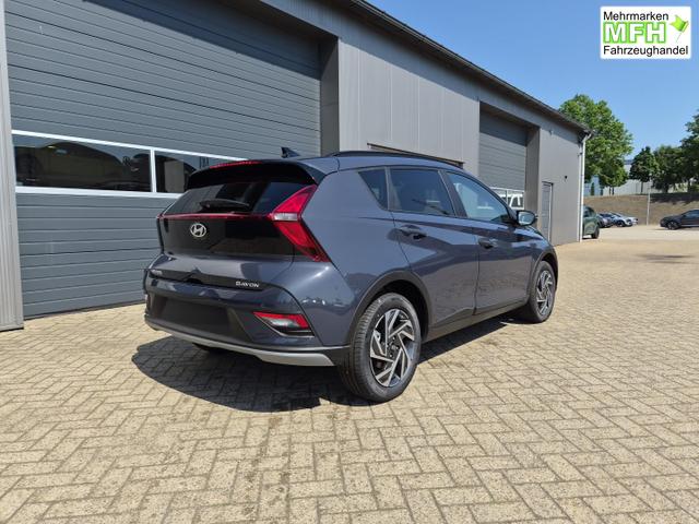 Hyundai BAYON Trend 1.0 T-GDI 90PS Klimaautomatik R&uuml;ckf.Kamera Parksensoren Sitzheizung Lenkradheizung Bluetooth Touchscreen Tempomat Apple CarPlay + Android Auto 16"LM 