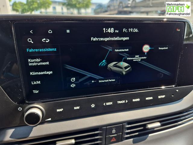 Hyundai BAYON Trend 1.0 T-GDI 90PS Klimaautomatik R&uuml;ckf.Kamera Parksensoren Sitzheizung Lenkradheizung Bluetooth Touchscreen Tempomat Apple CarPlay + Android Auto 16"LM 