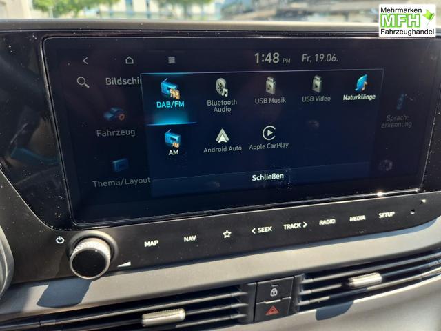 Hyundai BAYON Trend 1.0 T-GDI 90PS Klimaautomatik R&uuml;ckf.Kamera Parksensoren Sitzheizung Lenkradheizung Bluetooth Touchscreen Tempomat Apple CarPlay + Android Auto 16"LM 