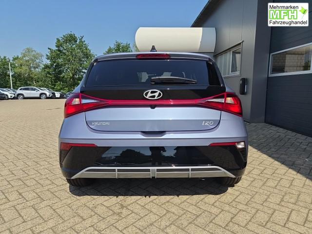 Hyundai i20 1.0 T-GDI 90PS Trend Automatik 5-t&uuml;rig Klimaautomatik Sitzheizung Lenkradheizung Navi R&uuml;ckf.Kamera PDC Apple CarPlay Android Auto Tempomat Touchscreen 16"LM 