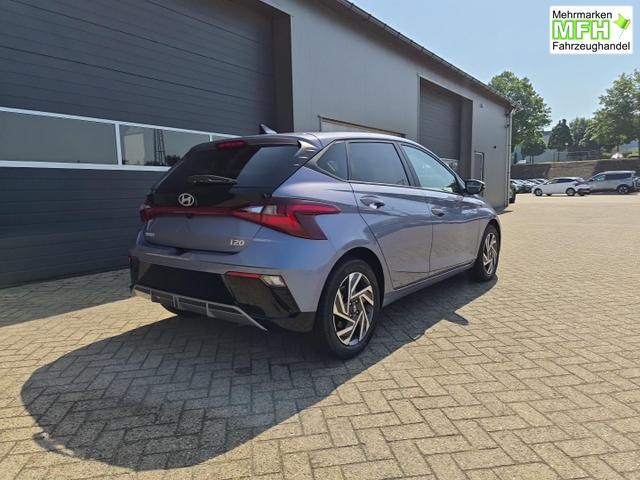 Hyundai i20 1.0 T-GDI 90PS Trend Automatik 5-t&uuml;rig Klimaautomatik Sitzheizung Lenkradheizung Navi R&uuml;ckf.Kamera PDC Apple CarPlay Android Auto Tempomat Touchscreen 16"LM 