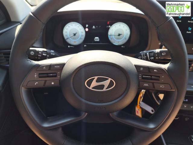 Hyundai i20 1.0 T-GDI 90PS Trend Automatik 5-t&uuml;rig Klimaautomatik Sitzheizung Lenkradheizung Navi R&uuml;ckf.Kamera PDC Apple CarPlay Android Auto Tempomat Touchscreen 16"LM 