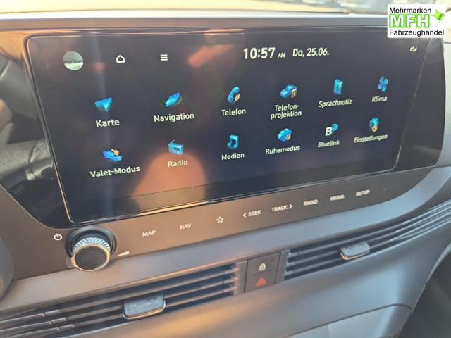 Hyundai i20 1.0 T-GDI 90PS Trend Automatik 5-t&uuml;rig Klimaautomatik Sitzheizung Lenkradheizung Navi R&uuml;ckf.Kamera PDC Apple CarPlay Android Auto Tempomat Touchscreen 16"LM 
