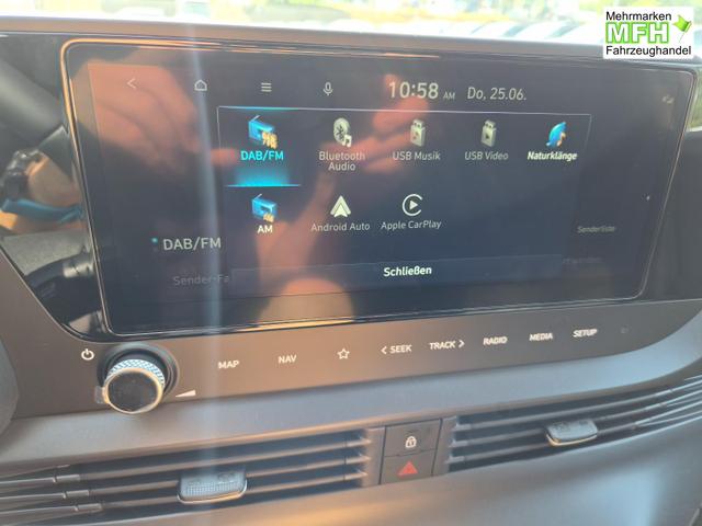 Hyundai i20 1.0 T-GDI 90PS Trend Automatik 5-t&uuml;rig Klimaautomatik Sitzheizung Lenkradheizung Navi R&uuml;ckf.Kamera PDC Apple CarPlay Android Auto Tempomat Touchscreen 16"LM 