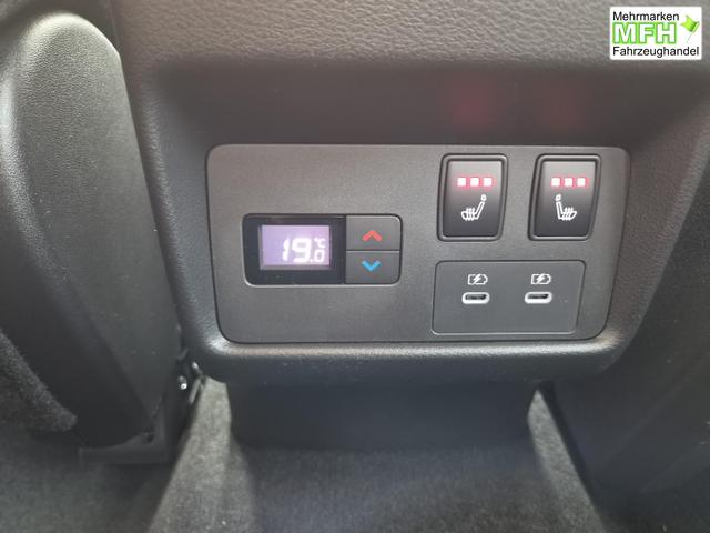 Nissan X-Trail Acenta 1.5 MHEV 163PS Automatik Sitzheizung v+h Lenkradheizung Frontscheibe beheizb. Klimaautomatik R&uuml;ckf.Kamera Bluetooth Touchscreen Apple CarPlay Android Auto PDC 2x Keyless 18"LM 