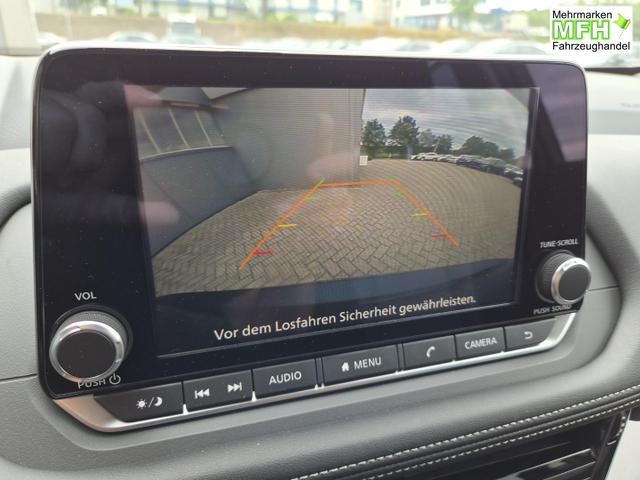 Nissan X-Trail Acenta 1.5 MHEV 163PS Automatik Sitzheizung v+h Lenkradheizung Frontscheibe beheizb. Klimaautomatik R&uuml;ckf.Kamera Bluetooth Touchscreen Apple CarPlay Android Auto PDC 2x Keyless 18"LM 