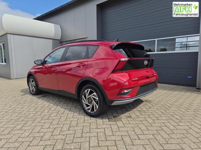 Hyundai BAYON Trend 1.0 T-GDI 90PS Automatik Klimaautomatik R&uuml;ckf.Kamera Parksensoren Sitzheizung Lenkradheizung Bluetooth Touchscreen Tempomat Apple CarPlay + Android Auto 16"LM 
