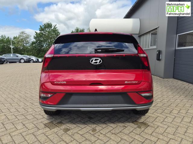 Hyundai BAYON Trend 1.0 T-GDI 90PS Automatik Klimaautomatik R&uuml;ckf.Kamera Parksensoren Sitzheizung Lenkradheizung Bluetooth Touchscreen Tempomat Apple CarPlay + Android Auto 16"LM 