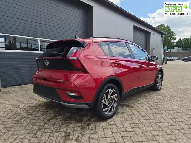 Hyundai BAYON Trend 1.0 T-GDI 90PS Automatik Klimaautomatik R&uuml;ckf.Kamera Parksensoren Sitzheizung Lenkradheizung Bluetooth Touchscreen Tempomat Apple CarPlay + Android Auto 16"LM 