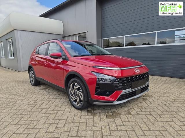 Hyundai BAYON Trend 1.0 T-GDI 90PS Automatik Klimaautomatik R&uuml;ckf.Kamera Parksensoren Sitzheizung Lenkradheizung Bluetooth Touchscreen Tempomat Apple CarPlay + Android Auto 16"LM 