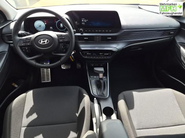 Hyundai BAYON Trend 1.0 T-GDI 90PS Automatik Klimaautomatik R&uuml;ckf.Kamera Parksensoren Sitzheizung Lenkradheizung Bluetooth Touchscreen Tempomat Apple CarPlay + Android Auto 16"LM 