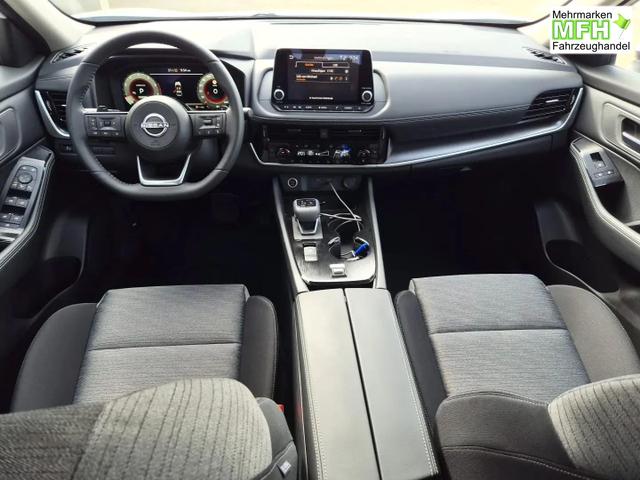 Nissan X-Trail Acenta 1.5 MHEV 163PS Automatik Sitzheizung v+h Lenkradheizung Frontscheibe beheizb. Klimaautomatik R&uuml;ckf.Kamera Bluetooth Touchscreen Apple CarPlay Android Auto PDC 2x Keyless 18"LM 