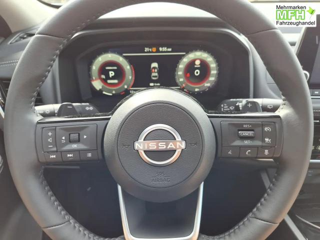Nissan X-Trail Acenta 1.5 MHEV 163PS Automatik Sitzheizung v+h Lenkradheizung Frontscheibe beheizb. Klimaautomatik R&uuml;ckf.Kamera Bluetooth Touchscreen Apple CarPlay Android Auto PDC 2x Keyless 18"LM 