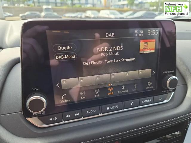 Nissan X-Trail Acenta 1.5 MHEV 163PS Automatik Sitzheizung v+h Lenkradheizung Frontscheibe beheizb. Klimaautomatik R&uuml;ckf.Kamera Bluetooth Touchscreen Apple CarPlay Android Auto PDC 2x Keyless 18"LM 