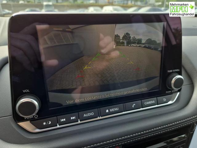 Nissan X-Trail Acenta 1.5 MHEV 163PS Automatik Sitzheizung v+h Lenkradheizung Frontscheibe beheizb. Klimaautomatik R&uuml;ckf.Kamera Bluetooth Touchscreen Apple CarPlay Android Auto PDC 2x Keyless 18"LM 