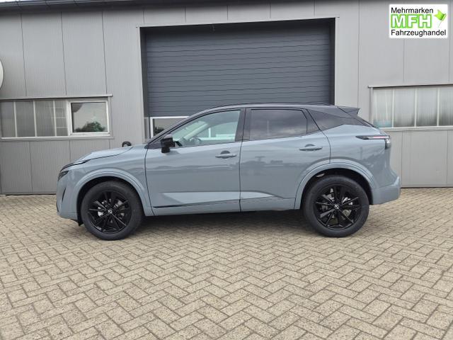 Nissan Qashqai 1.3 DIG-T MHEV 158 PS X-Tronic N-Design Head-Up Display Teil-Leder Klimaautomatik Sitzheizung Lenkradheizung Navi elektr. Heckklappe ACC PDC v+h 360&deg;Kamera DAB Bluetooth Touchscreen Apple CarPlay Android Auto 19"Zoll 