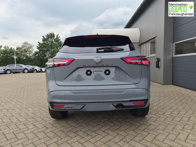 Nissan Qashqai 1.3 DIG-T MHEV 158 PS X-Tronic N-Design Head-Up Display Teil-Leder Klimaautomatik Sitzheizung Lenkradheizung Navi elektr. Heckklappe ACC PDC v+h 360&deg;Kamera DAB Bluetooth Touchscreen Apple CarPlay Android Auto 19"Zoll 