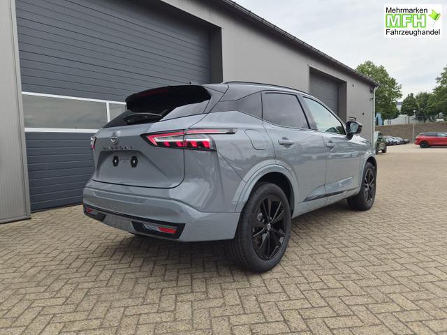 Nissan Qashqai 1.3 DIG-T MHEV 158 PS X-Tronic N-Design Head-Up Display Teil-Leder Klimaautomatik Sitzheizung Lenkradheizung Navi elektr. Heckklappe ACC PDC v+h 360&deg;Kamera DAB Bluetooth Touchscreen Apple CarPlay Android Auto 19"Zoll 