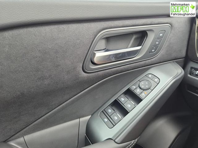 Nissan Qashqai 1.3 DIG-T MHEV 158 PS X-Tronic N-Design Head-Up Display Teil-Leder Klimaautomatik Sitzheizung Lenkradheizung Navi elektr. Heckklappe ACC PDC v+h 360&deg;Kamera DAB Bluetooth Touchscreen Apple CarPlay Android Auto 19"Zoll 