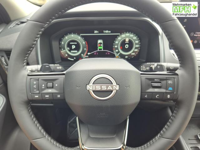 Nissan Qashqai 1.3 DIG-T MHEV 158 PS X-Tronic N-Design Head-Up Display Teil-Leder Klimaautomatik Sitzheizung Lenkradheizung Navi elektr. Heckklappe ACC PDC v+h 360&deg;Kamera DAB Bluetooth Touchscreen Apple CarPlay Android Auto 19"Zoll 