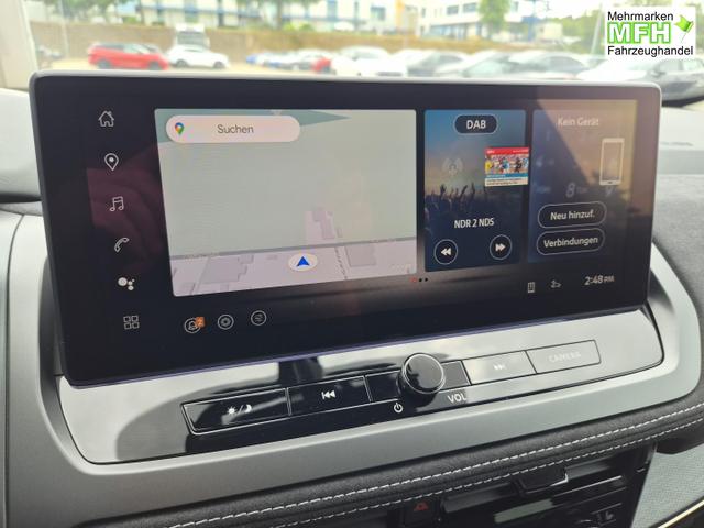 Nissan Qashqai 1.3 DIG-T MHEV 158 PS X-Tronic N-Design Head-Up Display Teil-Leder Klimaautomatik Sitzheizung Lenkradheizung Navi elektr. Heckklappe ACC PDC v+h 360&deg;Kamera DAB Bluetooth Touchscreen Apple CarPlay Android Auto 19"Zoll 