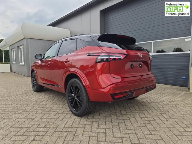 Nissan Qashqai 1.3 DIG-T MHEV 158 PS X-Tronic N-Design Head-Up Display Teil-Leder Klimaautomatik Sitzheizung Lenkradheizung Navi elektr. Heckklappe ACC PDC v+h 360&deg;Kamera DAB Bluetooth Touchscreen Apple CarPlay Android Auto 19"Zoll 