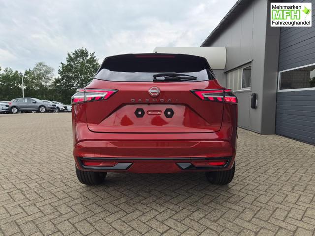 Nissan Qashqai 1.3 DIG-T MHEV 158 PS X-Tronic N-Design Head-Up Display Teil-Leder Klimaautomatik Sitzheizung Lenkradheizung Navi elektr. Heckklappe ACC PDC v+h 360&deg;Kamera DAB Bluetooth Touchscreen Apple CarPlay Android Auto 19"Zoll 