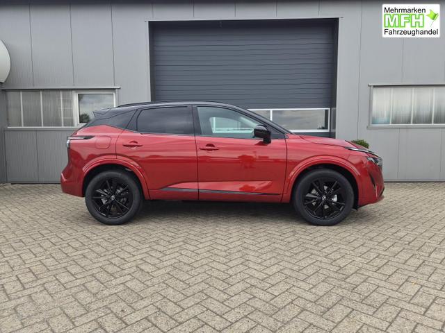 Nissan Qashqai 1.3 DIG-T MHEV 158 PS X-Tronic N-Design Head-Up Display Teil-Leder Klimaautomatik Sitzheizung Lenkradheizung Navi elektr. Heckklappe ACC PDC v+h 360&deg;Kamera DAB Bluetooth Touchscreen Apple CarPlay Android Auto 19"Zoll 