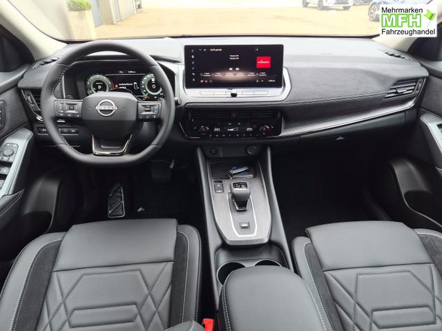 Nissan Qashqai 1.3 DIG-T MHEV 158 PS X-Tronic N-Design Head-Up Display Teil-Leder Klimaautomatik Sitzheizung Lenkradheizung Navi elektr. Heckklappe ACC PDC v+h 360&deg;Kamera DAB Bluetooth Touchscreen Apple CarPlay Android Auto 19"Zoll 
