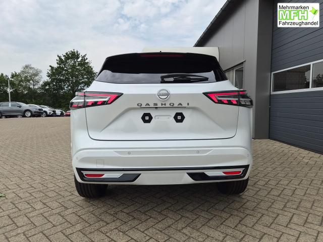 Nissan Qashqai 1.3 DIG-T MHEV 158 PS X-Tronic N-Design Head-Up Display Teil-Leder Klimaautomatik Sitzheizung Lenkradheizung Navi elektr. Heckklappe ACC PDC v+h 360&deg;Kamera DAB Bluetooth Touchscreen Apple CarPlay Android Auto 19"Zoll 